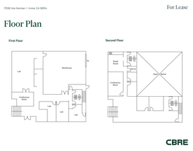 17536 Von Karman Ave, Irvine, CA for lease Floor Plan- Image 1 of 1