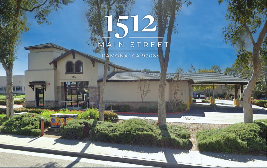 1512 Main St, Ramona, CA for lease - Building Photo - Image 1 of 4