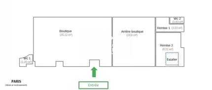 10 Rue De Lesdiguières, Paris for lease Floor Plan- Image 2 of 2