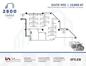2800 N Central Ave, Phoenix, AZ for lease Floor Plan- Image 1 of 1