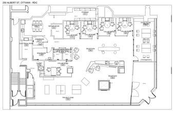 250 Albert St, Ottawa, ON for lease Floor Plan- Image 1 of 1