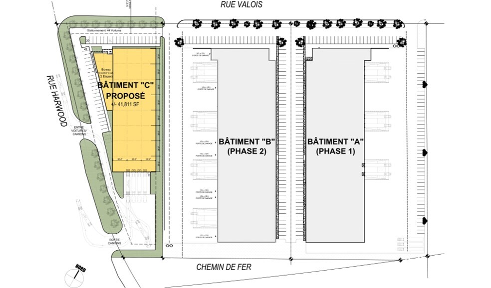 1000 Rue Valois, Vaudreuil-dorion, QC for sale - Site Plan - Image 2 of 2