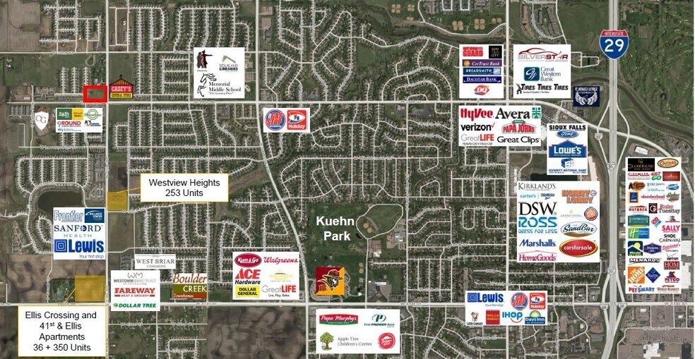 Sioux Falls Zoning Map Ellis Rd, Sioux Falls, Sd 57106 - 26Th & Ellis Land | Loopnet
