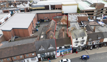 17 Wood St, Stratford Upon Avon, WAR - aerial  map view