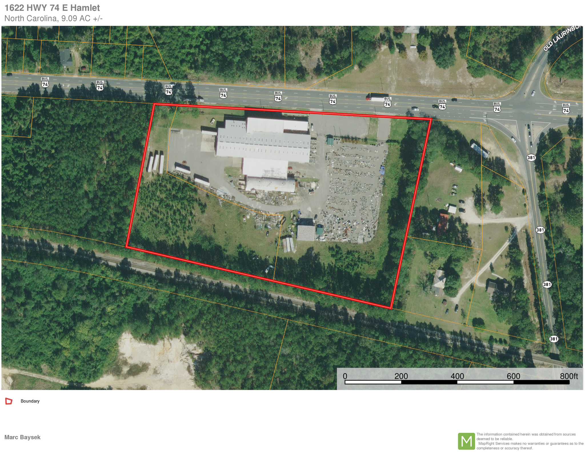 1662 Hwy 74, Hamlet, NC for sale Building Photo- Image 1 of 1