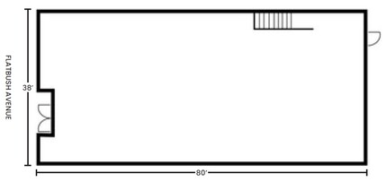 1019 Flatbush Ave, Brooklyn, NY for lease Floor Plan- Image 2 of 2