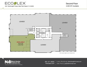 1641 Worthington Rd, West Palm Beach, FL for lease Floor Plan- Image 2 of 2