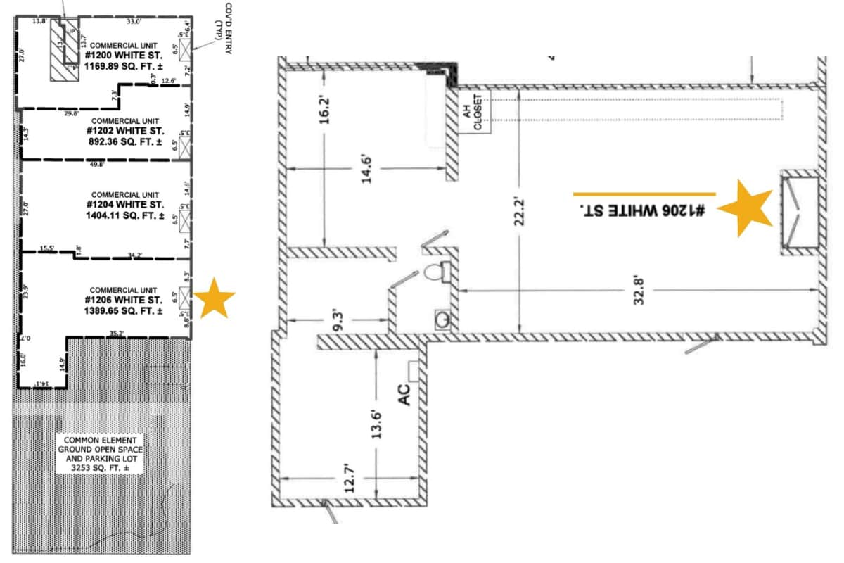 1200-1206 White St, Key West, FL 33040 - Unit 1206 White - - Floor Plan - Image 1 of 2