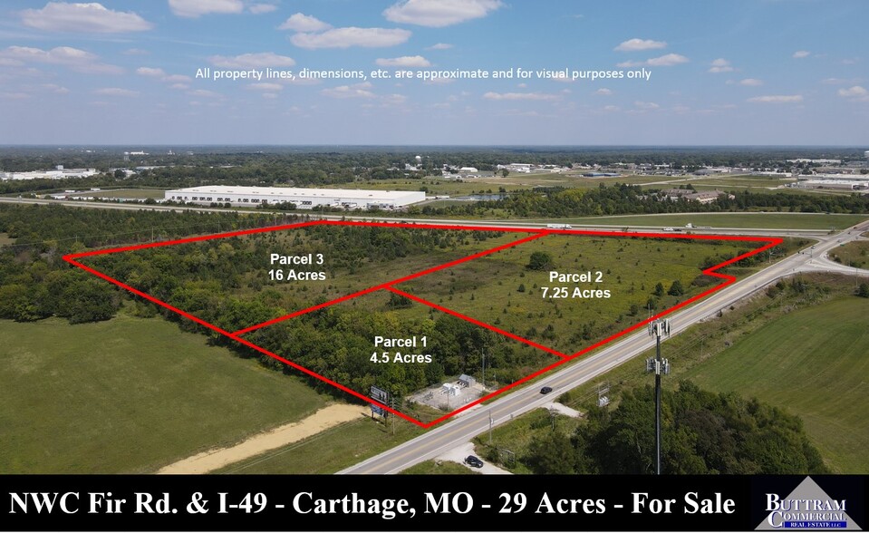 NWC Fir Rd. & I-49, Carthage, MO for sale - Building Photo - Image 1 of 4