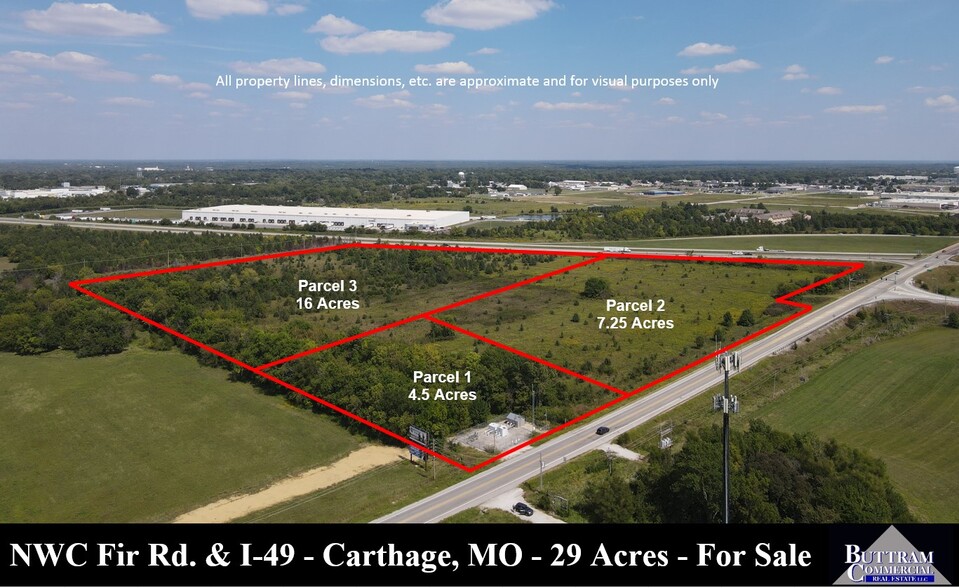 NWC Fir Rd. & I-49, Carthage, MO for sale - Building Photo - Image 2 of 6