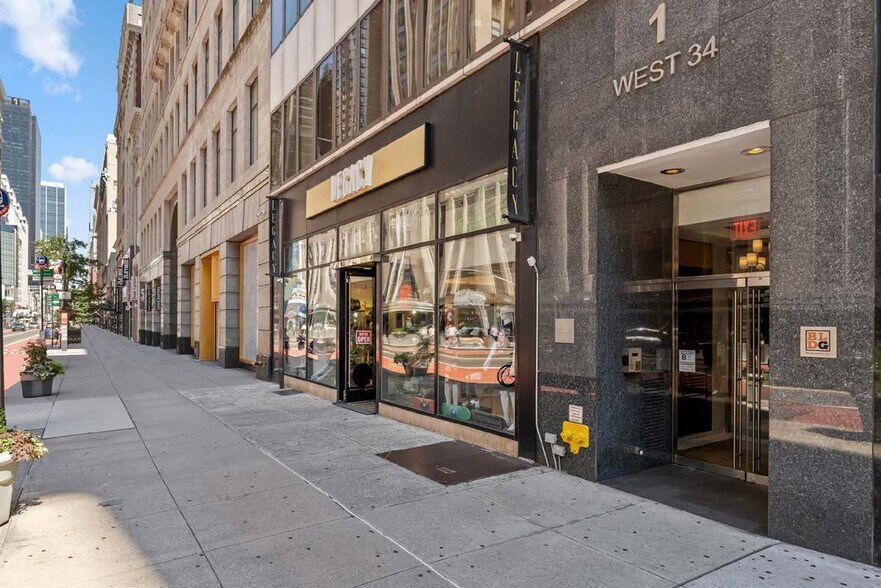 1 W 34th St, New York, NY for lease - Building Photo - Image 2 of 9