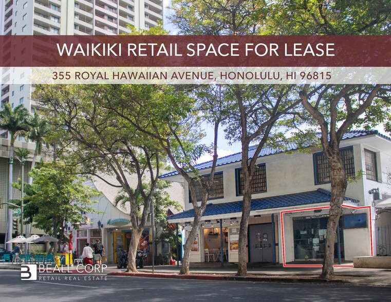 355 Royal Hawaiian Ave, Honolulu, HI for sale - Building Photo - Image 1 of 1