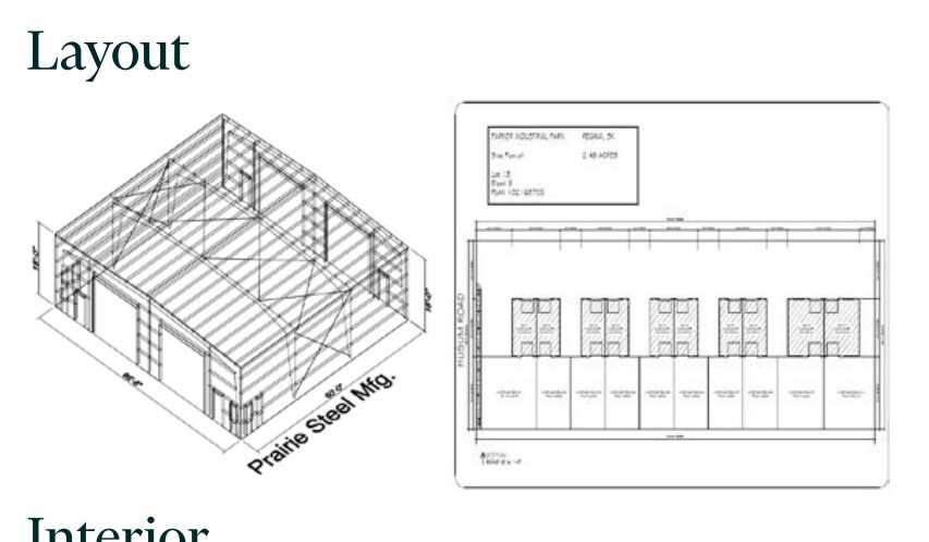 113 Husum Rd, Regina, SK for lease - Floor Plan - Image 2 of 2