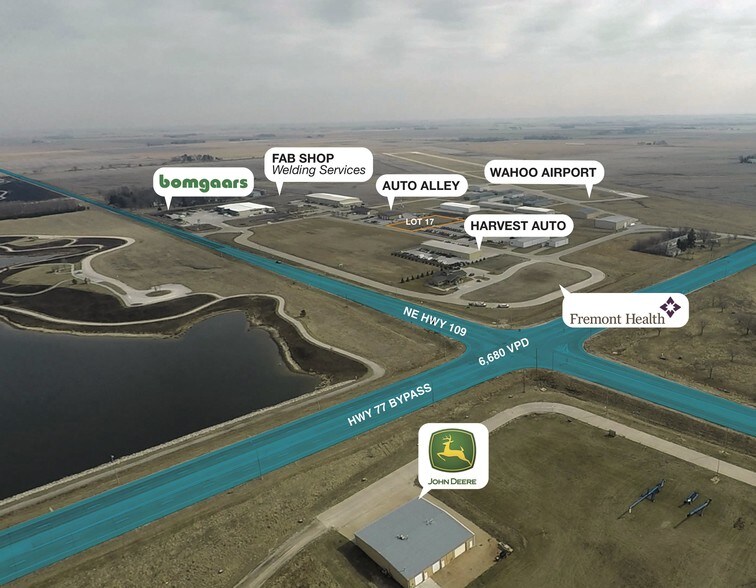 Hwy 77/92 & Hwy 109, Wahoo, NE 68066