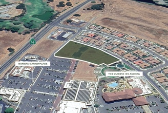 Legacy Ln, Rancho Murieta, CA - AERIAL map view