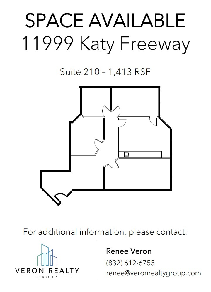 11999 Katy Fwy, Houston, TX for lease Floor Plan- Image 1 of 1