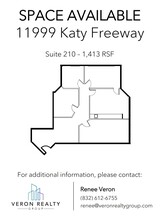 11999 Katy Fwy, Houston, TX for lease Floor Plan- Image 1 of 1