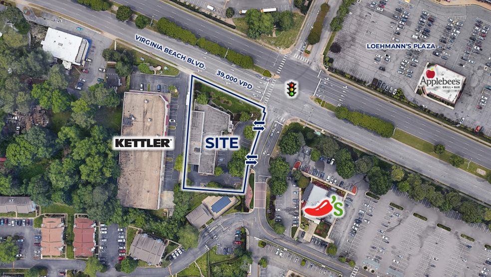 4097 Virginia Beach Blvd, Virginia Beach, VA for lease - Building Photo - Image 1 of 2