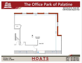 625 N North Ct, Palatine, IL for lease Floor Plan- Image 1 of 1