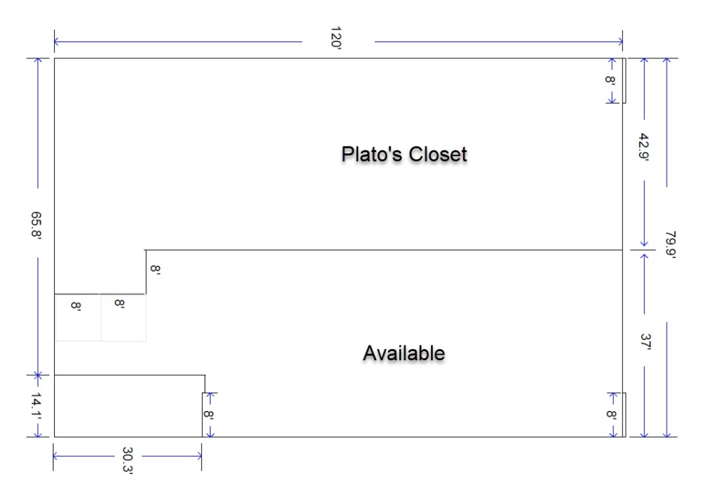 1258 E Battlefield St, Springfield, MO for lease Floor Plan- Image 1 of 1