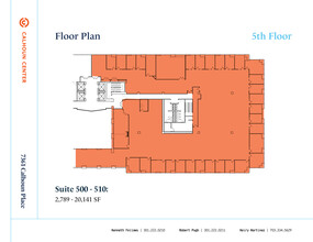 7361 Calhoun Pl, Rockville, MD for lease Floor Plan- Image 1 of 1