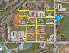 5550 Cowboy way, Oklahoma City, OK - AERIAL map view