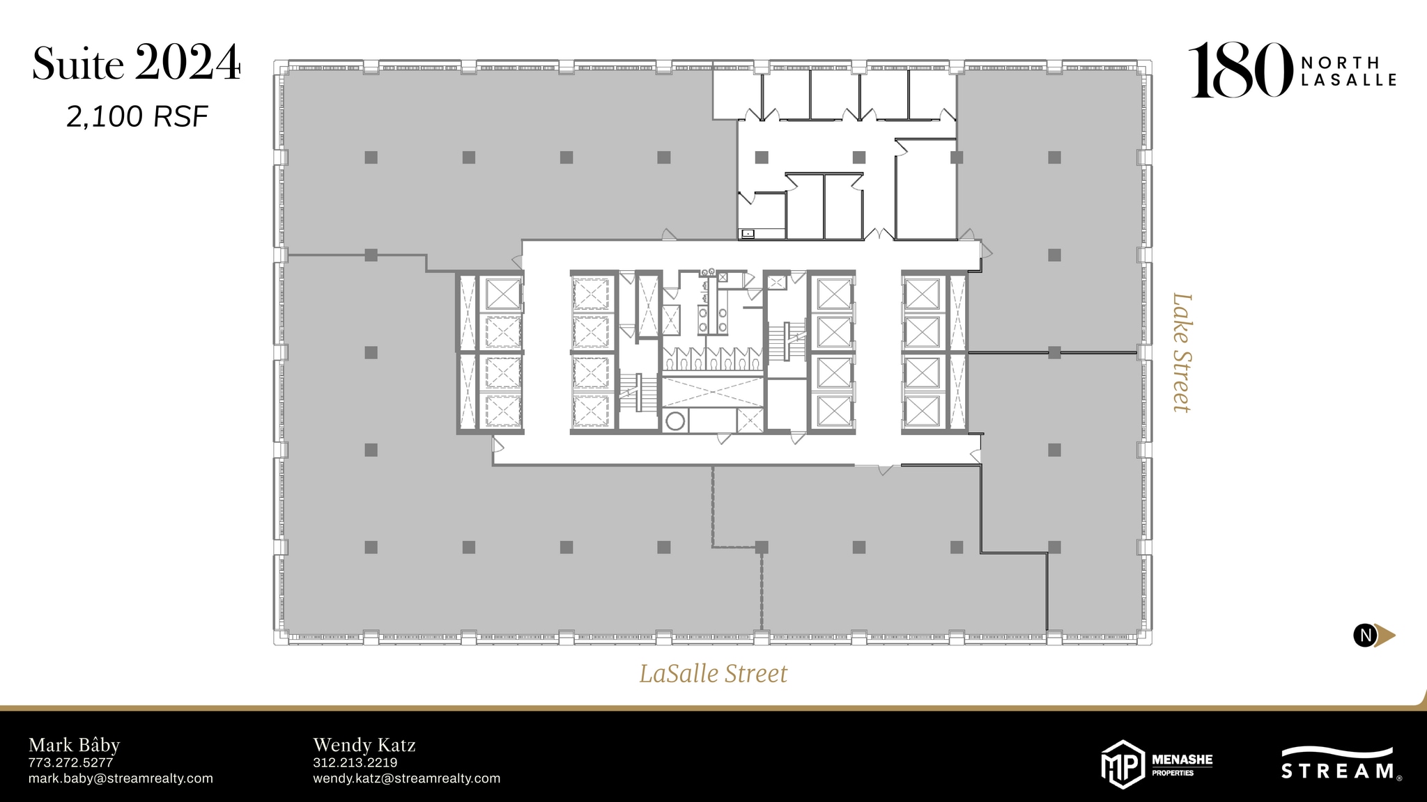 180 N LaSalle St, Chicago, IL for lease Floor Plan- Image 1 of 1