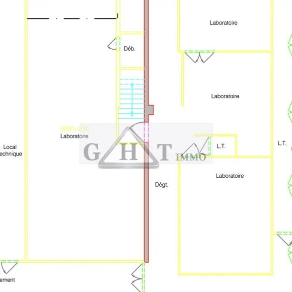 Industrial in Massy for lease - Floor Plan - Image 2 of 3