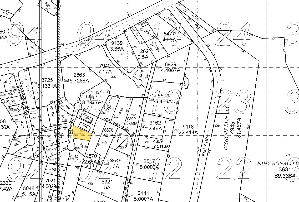 6593 Merchant Pl, Warrenton, VA for sale Plat Map- Image 1 of 1