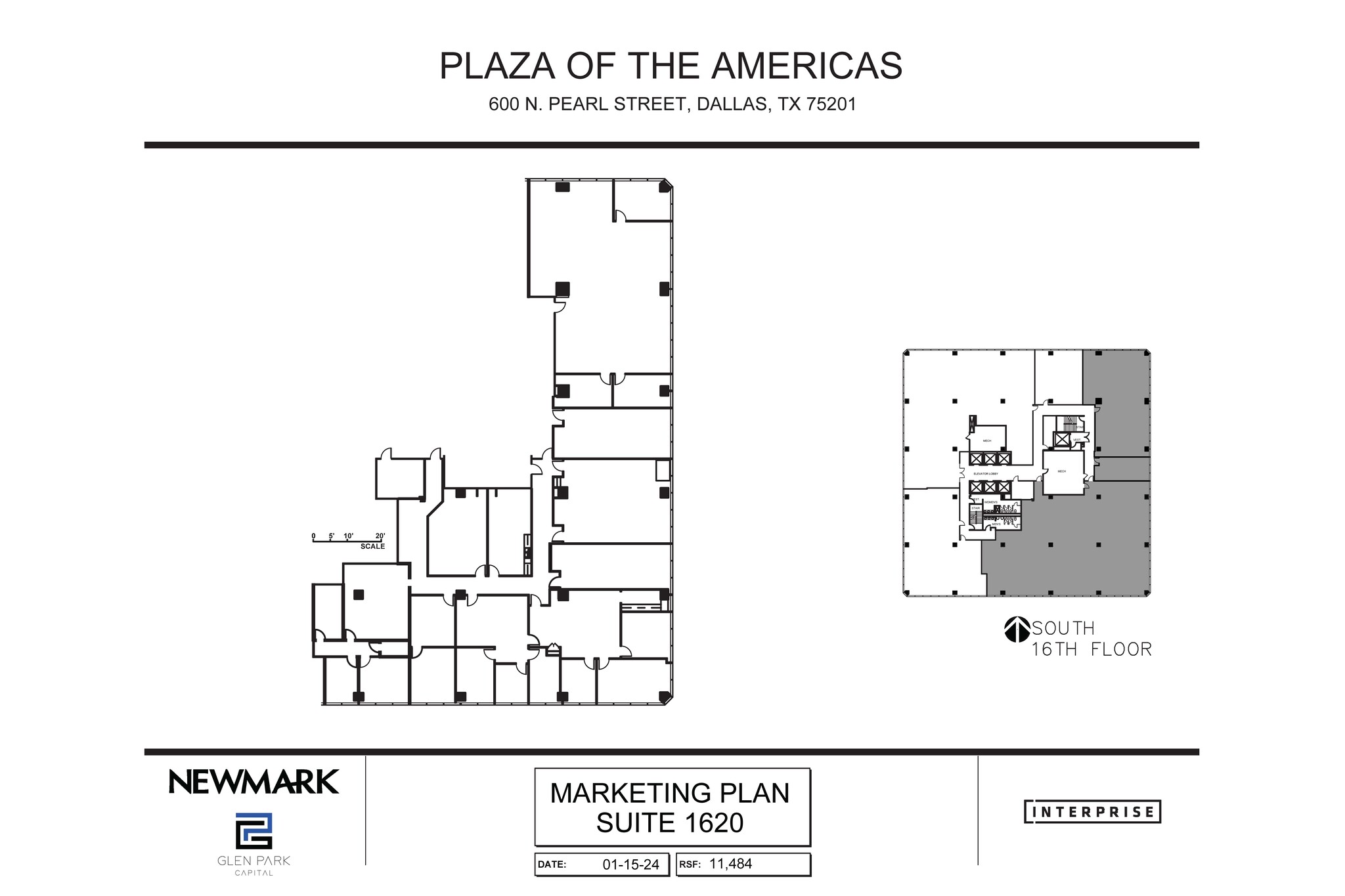 600 N Pearl St, Dallas, TX for lease Floor Plan- Image 1 of 1