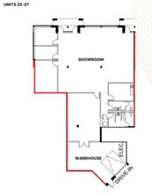 760 Pacific Rd, Oakville, ON for lease Floor Plan- Image 1 of 1