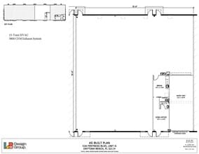 500 Fentress Blvd, Daytona Beach, FL for lease Floor Plan- Image 2 of 15