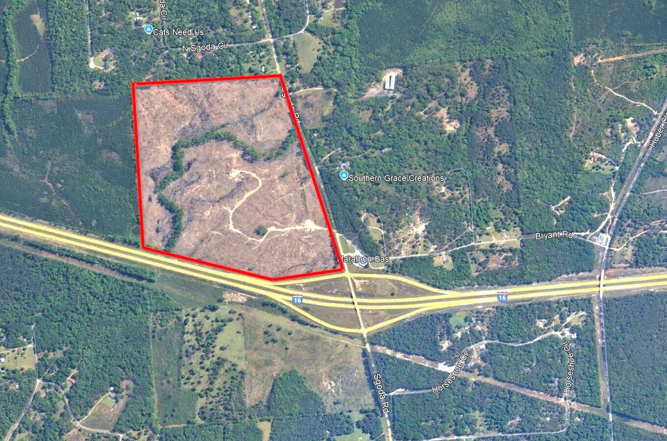 0 Sgoda Rd, Macon-Bibb, GA 31217 - 132.49 Acres, Sgoda RD