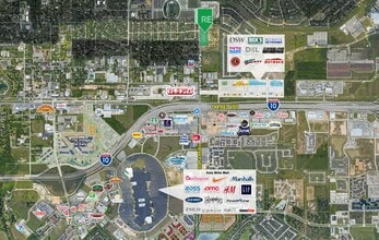 1420 Katy Fort Bend Rd, Katy, TX - AERIAL  map view