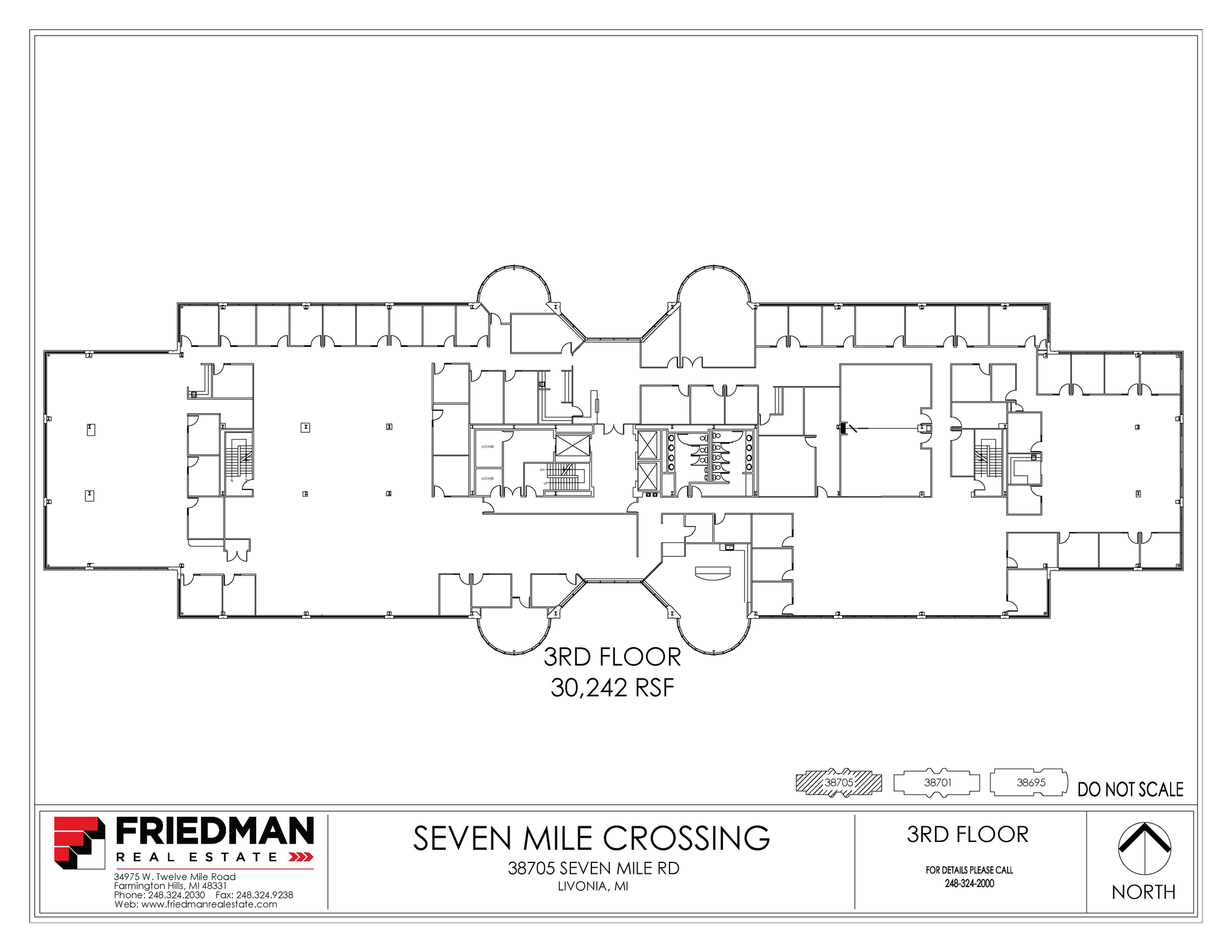 38705 7 Mile Rd, Livonia, MI for lease Floor Plan- Image 1 of 1