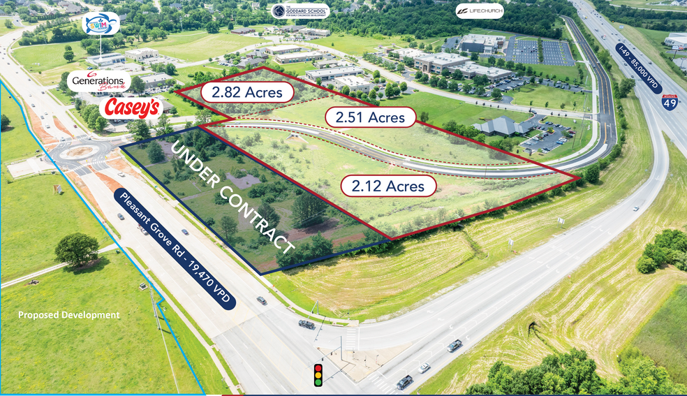 2821 W Pleasant Grove Rd, Rogers, AR for sale - Building Photo - Image 2 of 7