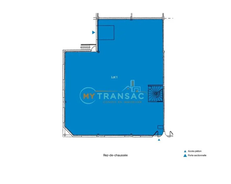 Flex in Champs-sur-Marne for lease - Floor Plan - Image 1 of 8