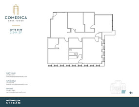 1717 Main St, Dallas, TX for lease Floor Plan- Image 1 of 1