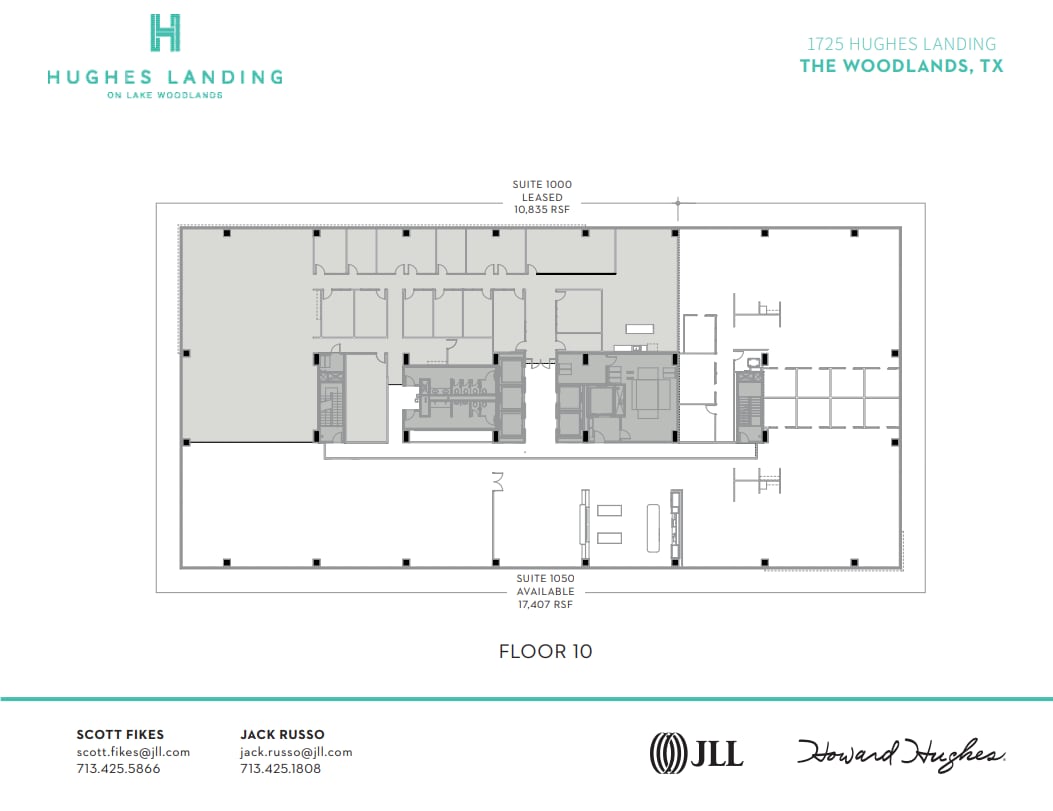 1725 Hughes Landing Blvd, The Woodlands, TX for lease Floor Plan- Image 1 of 1