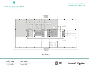 1725 Hughes Landing Blvd, The Woodlands, TX for lease Floor Plan- Image 1 of 1