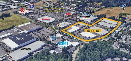 25999 SW Canyon Creek Rd, Wilsonville, OR - AERIAL  map view