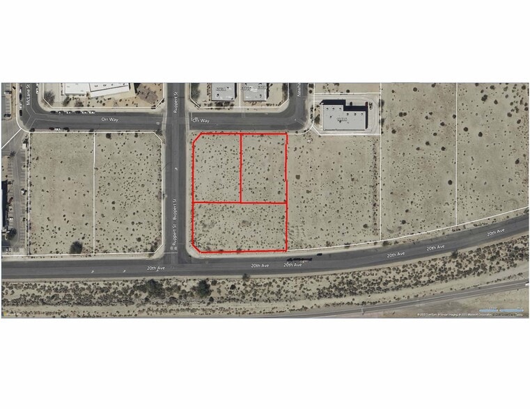 Rupert St & 20th Ave, N Palm Springs, CA for sale - Building Photo - Image 1 of 2