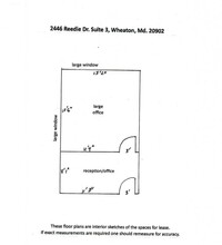 11123 Veirs Mill Rd, Wheaton, MD for lease Floor Plan- Image 1 of 1