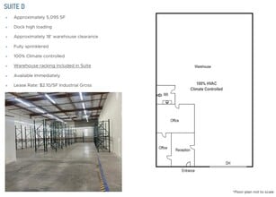 9389 Dowdy Dr, San Diego, CA for lease Floor Plan- Image 1 of 2