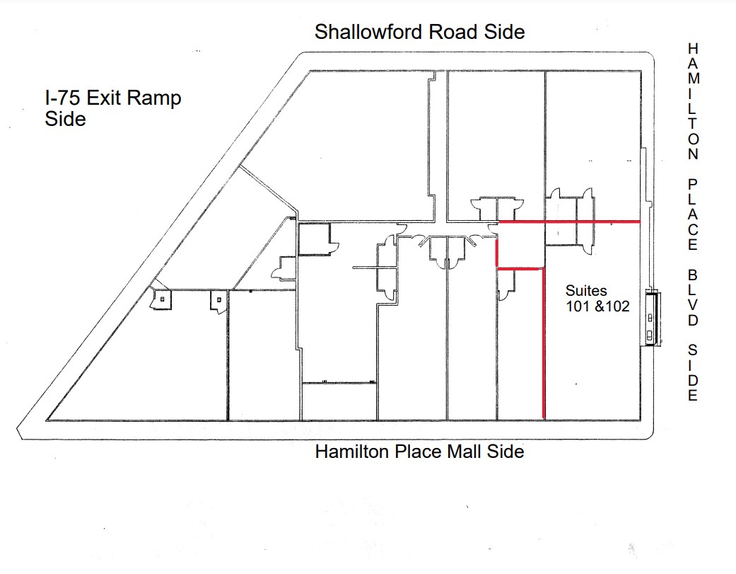 7200 Shallowford Rd At I75 North Exit Ramp, Chattanooga, TN 37421