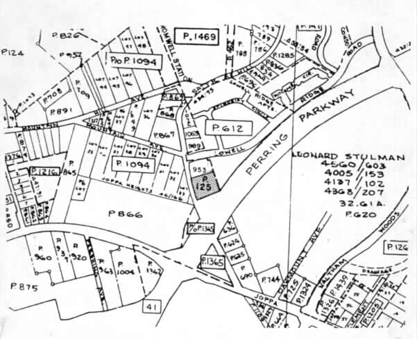 8831 Satyr Hill Rd, Parkville, MD for lease - Plat Map - Image 2 of 5