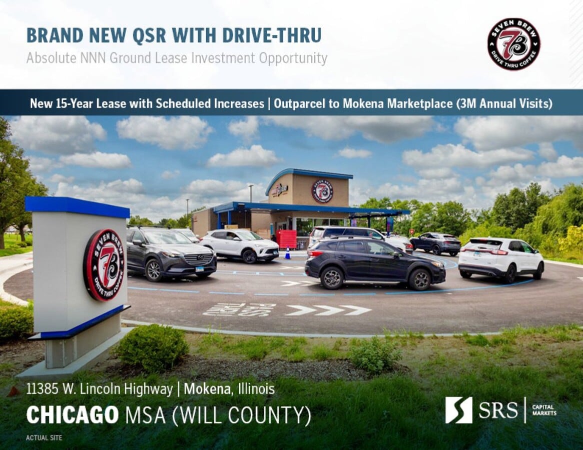 11385 Lincoln Hwy, Mokena, IL 60448 - 7 Brew | LoopNet