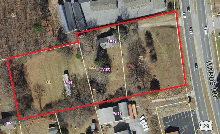 14176 Wards Rd, Lynchburg, VA for sale - Plat Map - Image 3 of 3