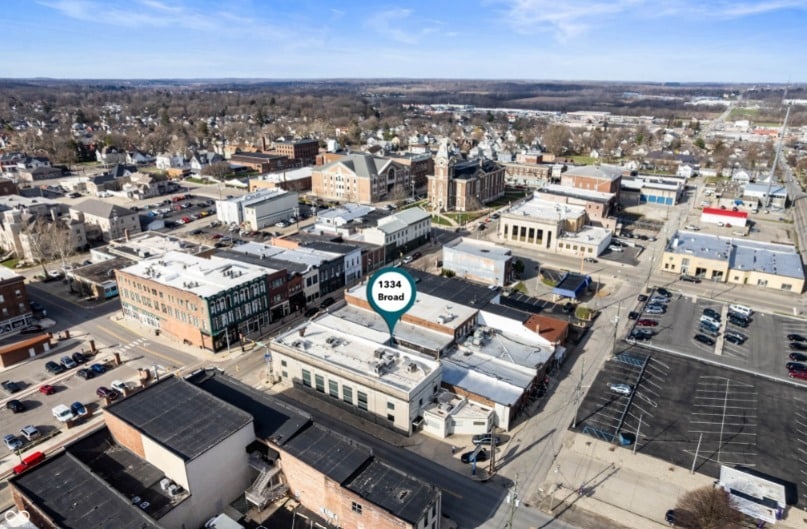 1334 Broad St, New Castle, IN for lease - Aerial - Image 2 of 13