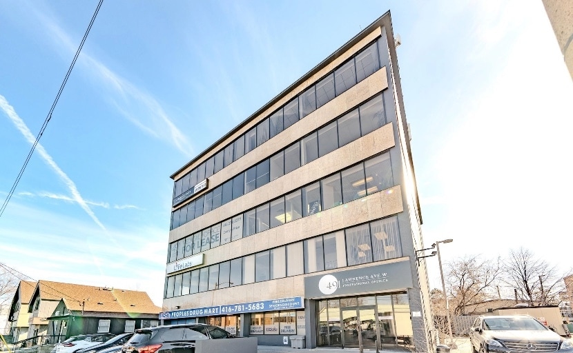 491 Lawrence Av W, Toronto, ON for lease Building Photo- Image 1 of 3